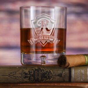 limotti Personalized Whiskey Glass – Custom Engraved Scotch & Bourbon Tumbler